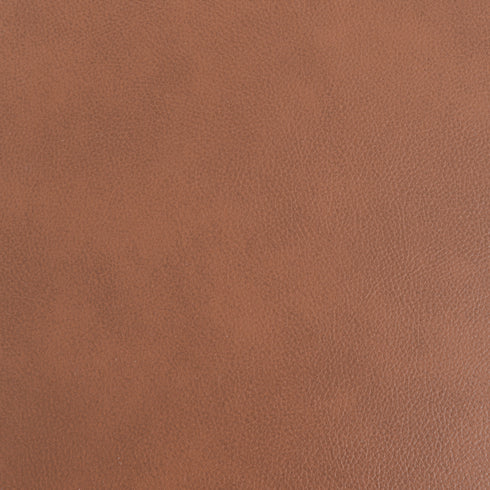 Louis Faux Leather Tufted Club Chair - Brown Accent Chair | Decorative Accent Chairs | Kinwell Furniture | Modern Club Chairs | Barrel Club Chair | Nailhead Trim Chair | Contemporary Faux Leather Chair | Elegant Brown Chair